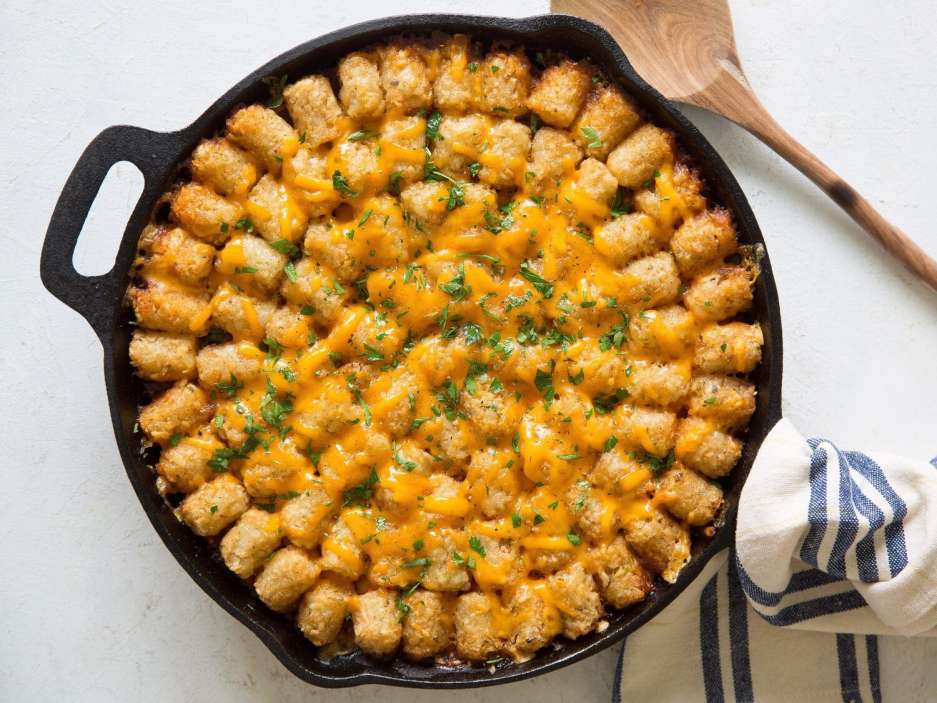 Family Sloppy Joe Tater Tot Casserole